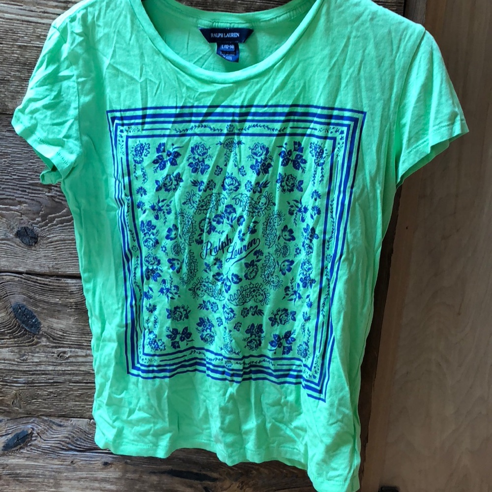 Ralph Lauren t shirt shirt sleeves